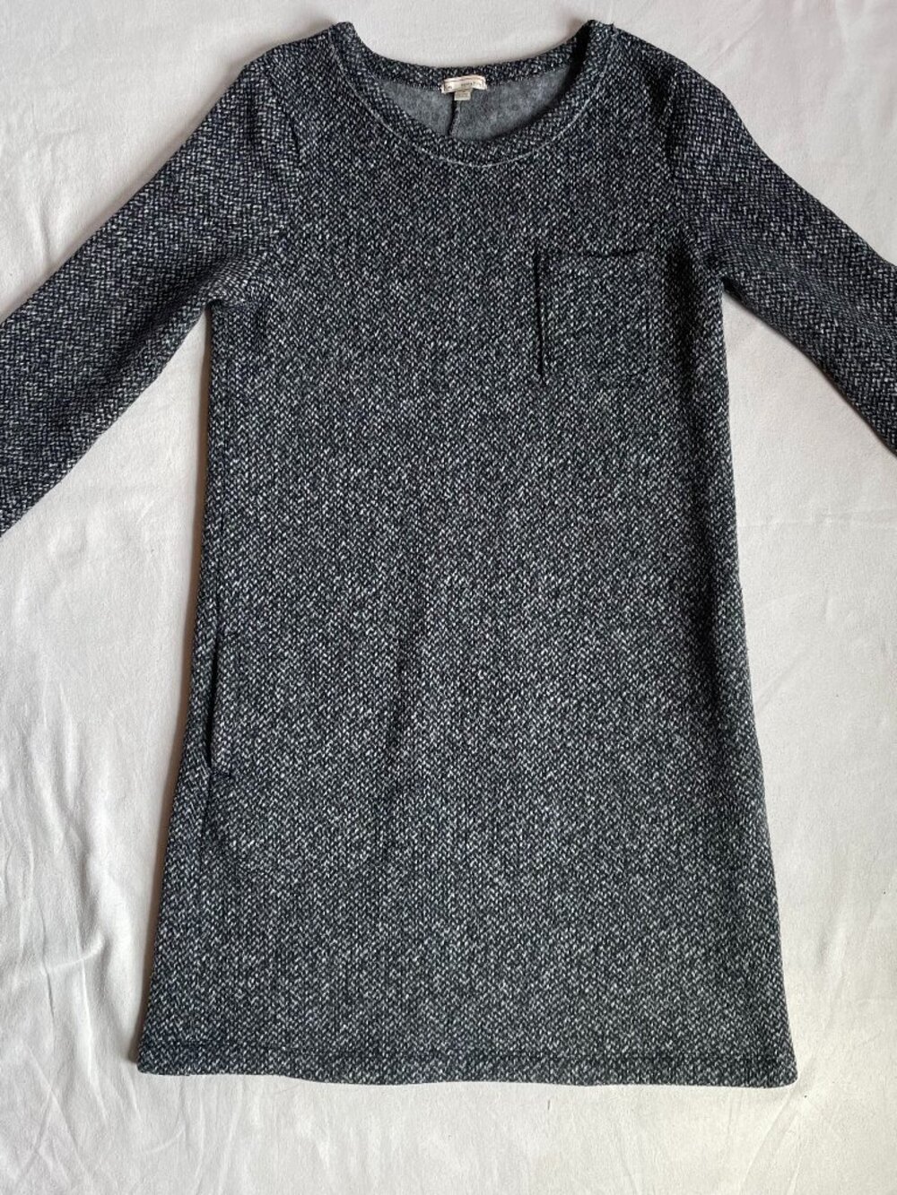 GAP Girls Navy and White Knit Casual Dress